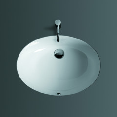 Раковина встраиваемая снизу Simas Lavabi 43.5х58х, санфаянс, цвет Белый (S53bi)