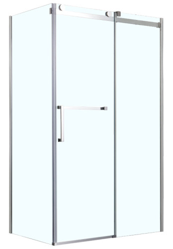 Душевое ограждение Azario VANCOUVER 1000х1200х2000 R, без поддона, прозрачное стекло 8 мм, цвет профиля серебро (AZ-NKF1131R 1000)