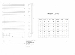 Полотенцесушитель водяной Двин форма лесенка 80х55, цвет Хром (4627085981527)