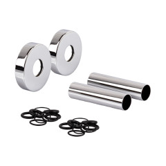 Комплект декоративных трубок SR Rubinetterie 70хD 18-20-1/2&quot; цвет хром