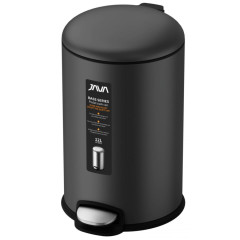 Ведро с микролифтом 12 л JAVA S-885-12Q графит