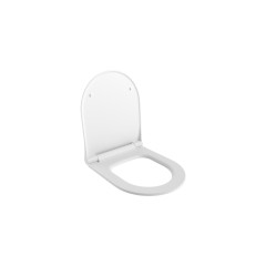 Сиденье д/унитаза Ambassador Abner 102T20101S (тонкое) БЕЛОЕ МАТОВОЕ