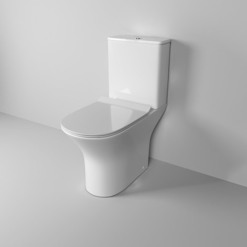 Унитаз Grossman Classic GR-4465S (650*340*790) напольный БЕЗОБОДКОВЫЙ с тонкой крышкой