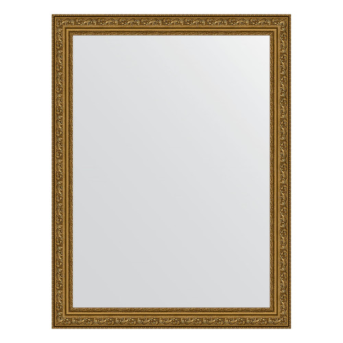 Зеркало настенное EVOFORM в багетной раме виньетка состаренное золото, 64х84 см, BY 3167