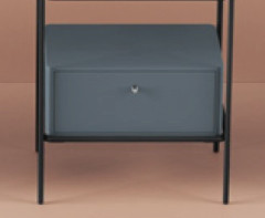 Ящик деревянный выдвижной Artceram Fuori scala 506х355хh22 см для металлической консоли цвет peacock