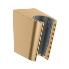 Держатель ручного душа Hansgrohe Porter S, шлифованная бронза (28331140)