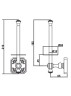 Держатель для туалетной бумаги Antik 082001 Br