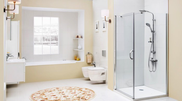 Зеркало шкаф AM PM Bliss L 80 с подсветкой