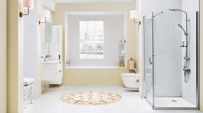 Зеркало шкаф AM PM Bliss L 80 с подсветкой