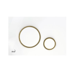 Кнопка смыва alcadrain 24.7х0.5х16.5 для инсталляции, пластик, цвет Белый (M775)