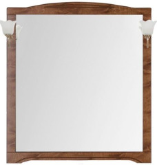 Зеркало Aquanet Луис 100 темный орех