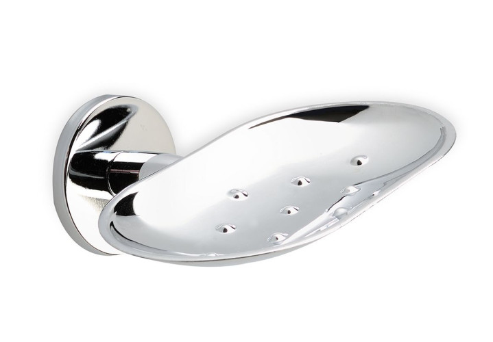 Stil Haus Liz, настенная металлическая мыльница, цвет хром