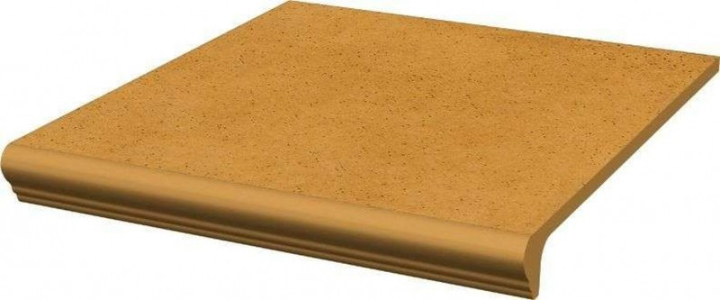 Ступень простая Ceramika Paradyz Aquarius Beige с капиносом