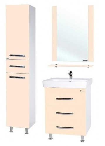 Шкаф пенал Bellezza Рокко 35 с бельевой корзиной