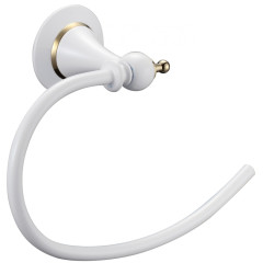 Держатель для полотенец кольцевой Savol S-06960W белый