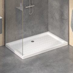 Душевой поддон прямоугольный керамический RGW CR (Глубина 35) арт. 19170380-01