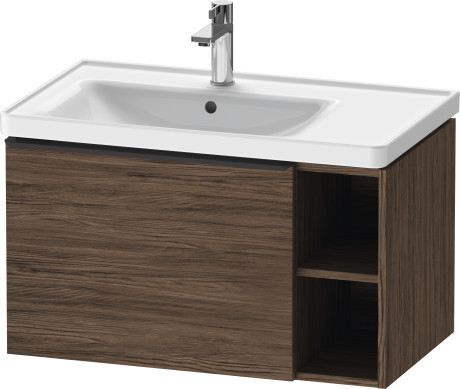 Тумба подвесная Duravit D-Neo темный орех (De425802121)