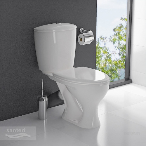 Унитаз-компакт Santeri Версия (комфорт) белый 1.P403.3.S00.00B.F