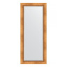 Зеркало настенное с фацетом EVOFORM в багетной раме римское золото, 66х156 см, BY 3568