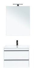 Мебель для ванной Aquanet Lino 70 белый матовый