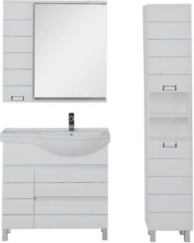 Мебель для ванной Aquanet Доминика 90 R белый