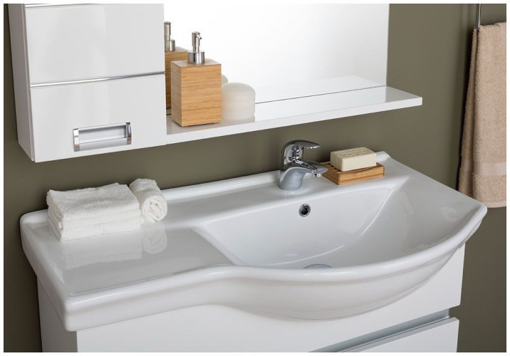 Мебель для ванной Aquanet Доминика 90 R белый