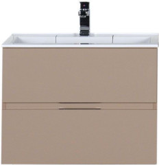 Тумба с раковиной Aquanet Алвита 70 капучино