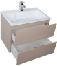 Тумба с раковиной Aquanet Алвита 70 капучино