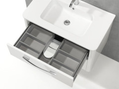 IBX, керамическая раковина 80 см, цвет белый