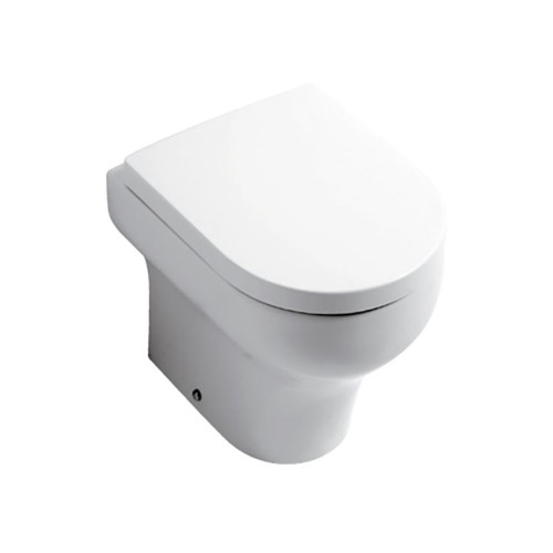 Olympia Clear, напольный безободковый унитаз 50x36xh42 см, цвет белый глянцевый