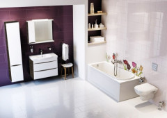 Зеркало шкаф AM PM Like 65 L с подсветкой