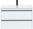 Тумба под раковину Aquanet Lino 80 белый матовый