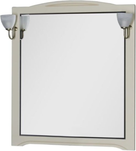 Зеркало Aquanet Луис 110 бежевый