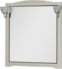 Зеркало Aquanet Луис 110 бежевый