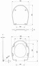 Крышка-сиденье для унитаза Kolo REKORD с микролифтом, пластиковые петли, белое (K90112000)