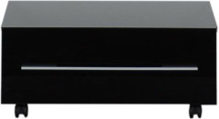 Тумба подкатная Aquanet Нота 75 черный