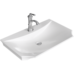 Тумба напольная 85 см Белая. Aqwella LAD0108W