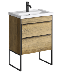 Напольная тумба 60 см Aqwella FRG0106DB+FRGN380