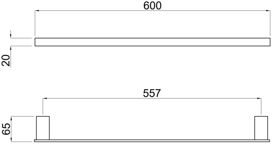 Держатель для полотенец Allen Brau Infinity 6.21011-31