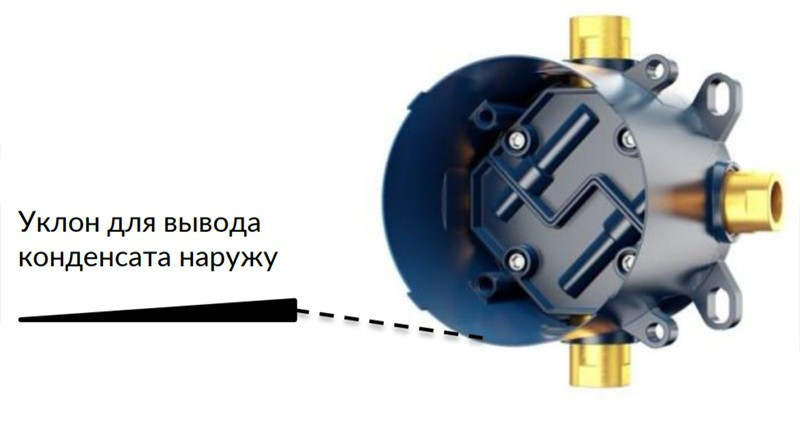 Скрытая часть смесителя AM PM MultiDock F100100