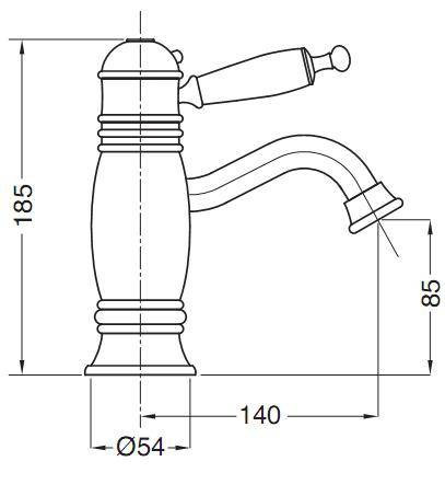 Смеситель Bugnatese Oxford 6362
