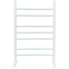 Полотенцесушитель Ника CLASSIC ЛП (Г2) 60/40 RAL9016 белый матовый с вентилями (комплект люкс)