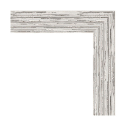 Зеркало настенное EVOFORM в багетной раме серебряный дождь, 51х101 см, BY 3069