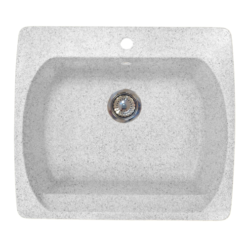 Кухонная мойка Formastone Fosto КМ 60-53, прямоугольная, цвет метель