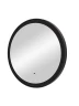 Зеркало Континент Planet Black Led D 700 с бесконтактным сенсором