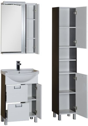 Мебель для ванной Aquanet Сити 60 венге