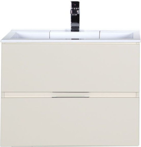 Тумба с раковиной Aquanet Алвита 70 крем