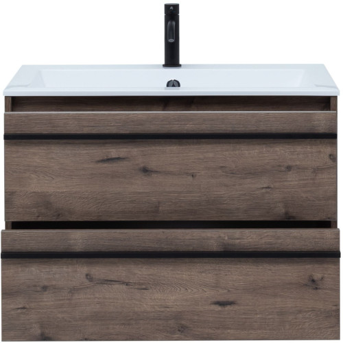 Тумба под раковину Aquanet Lino 80 Дуб Веллингтон