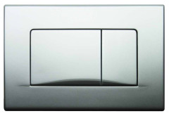 Schwab DotsDuo, панель смыва с двумя клавишами, цвет глянцевый хром