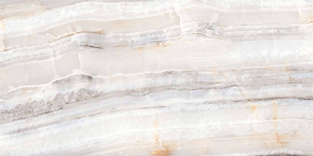 Плитка керамогранитная KALE 60х120 ONYX RAINBOW LIGHT Glossy (K310100600901G)